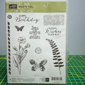 Stampin Up Butterfly Basics stamp set
